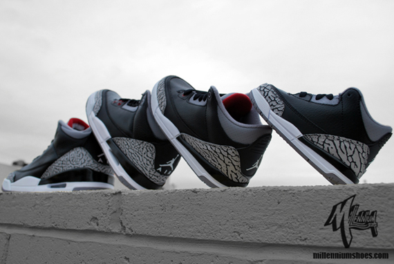 Air Jordan Iii Blk Cmt Family 01
