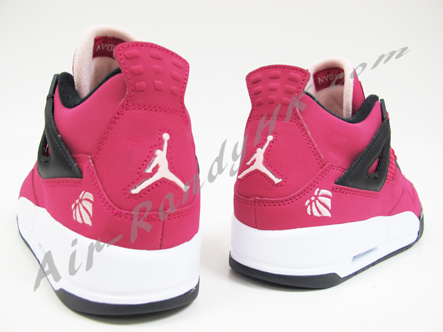 Air Jordan Iv Gs Voltage Cherry White Black 6