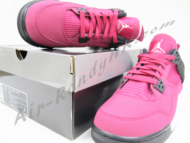 Air Jordan Iv Gs Voltage Cherry White Black 8