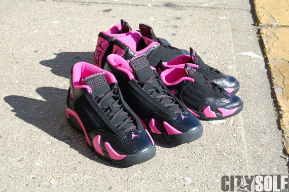 Air Jordan Xiv Black Desert Pink Citysole 05