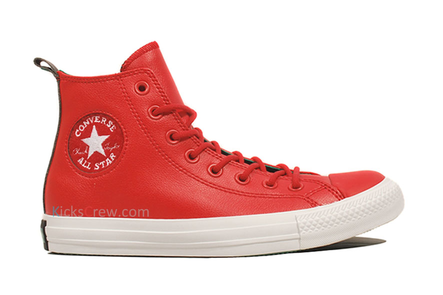 Converse Chuck Taylor Leather Hi Red 1