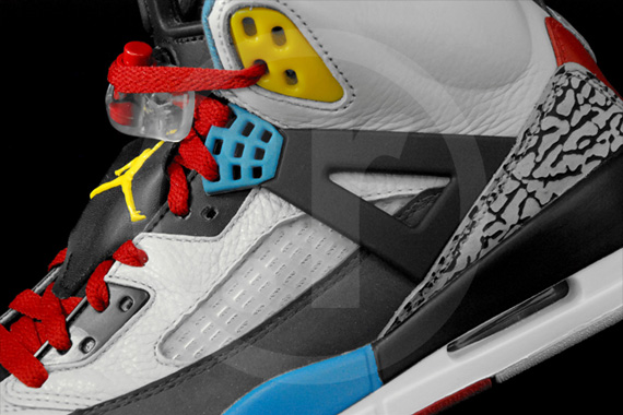 Jordan Spizike Neutral Grey Varsity Maize Dark Shadow Varsity Red 2
