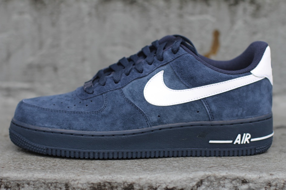 Nike Af1 Obsidian Suede 1