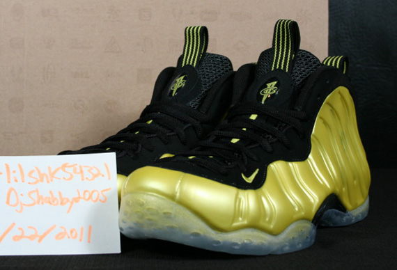 Nike Air Foamposite One Electrolime Sample On Ebay 6