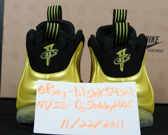 Nike Air Foamposite One Electrolime Sample On Ebay 8