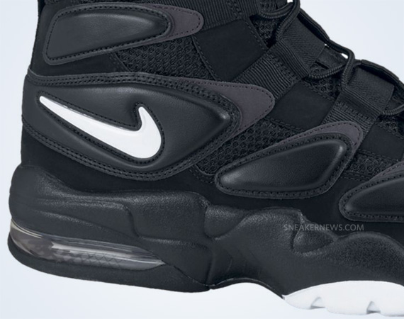 Nike Air Max Uptempo 2 - Black - White - Dark Shadow