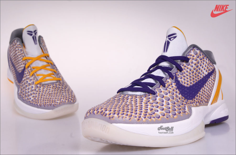Nike Zoom Kobe Vi Lakers 3 D Detailed Images 2