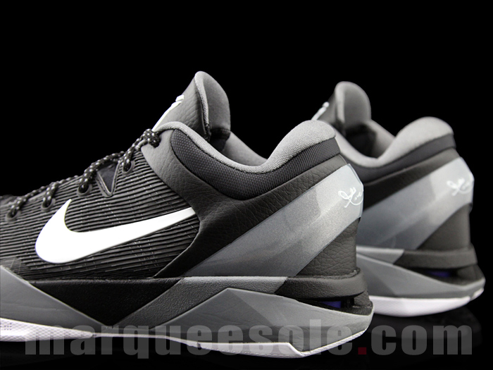 Nike Zoom Kobe Vii Black Grey White 1