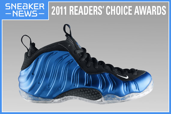6 Sneaker News 2011 Readers Choice Awards Favorite Foamposite Release Of 2011