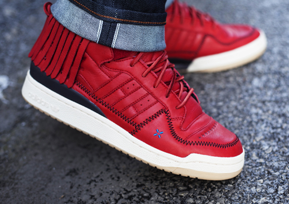 Adidas Mocassin Min Red 1