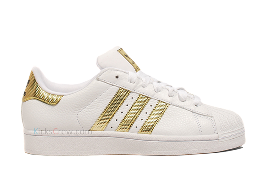 Adidas Originals Superstar Ii Bling Pack White Gold 1