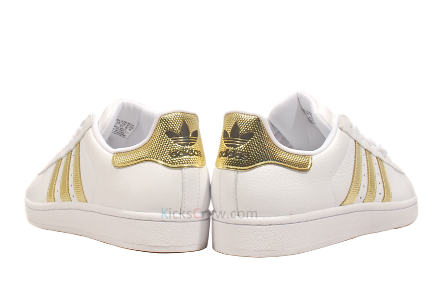 Adidas Originals Superstar Ii Bling Pack White Gold 3