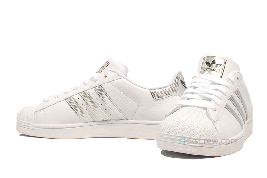 Adidas Originals Superstar Ii Bling Pack White Silver 2