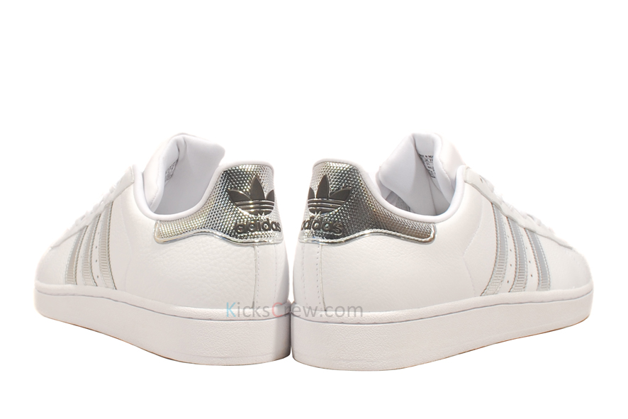 Adidas Originals Superstar Ii Bling Pack White Silver 3