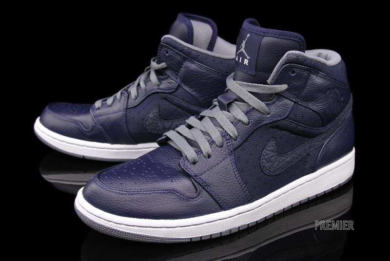 Air Jordan 1 Phat Obsidian Cool Grey White 2