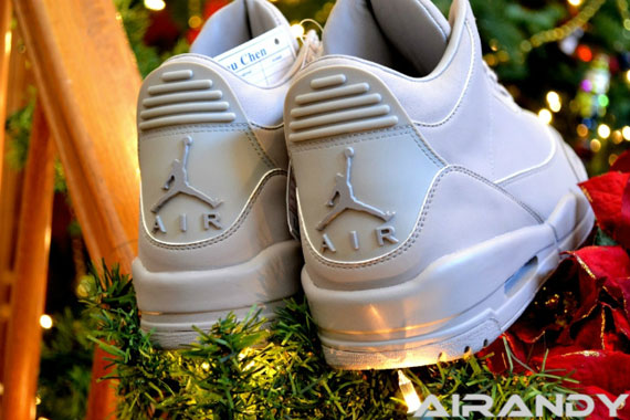 Air Jordan Iii College Grey Sample 2