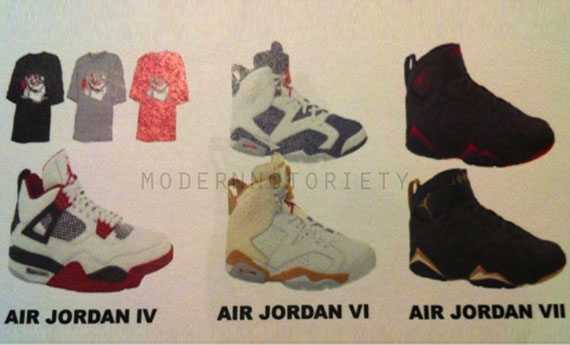 Air Jordan 'Olympic Pack' 2012