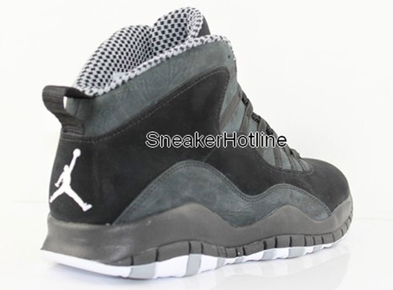 Air Jordan X Black White Stealth New Images 1