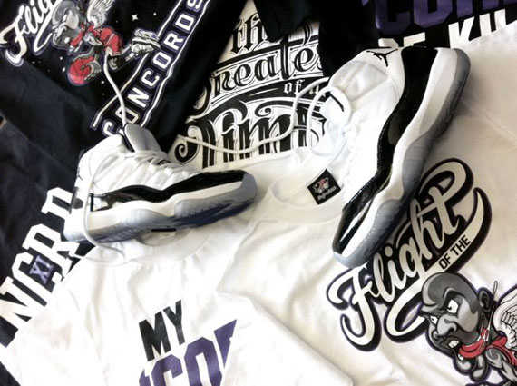 Air Jordan Xi Concord Apparel By The Freshnes 2