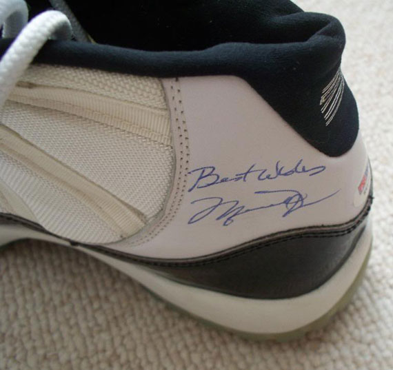 Air Jordan Xi Concord Autographed Game Worn Ebay 4