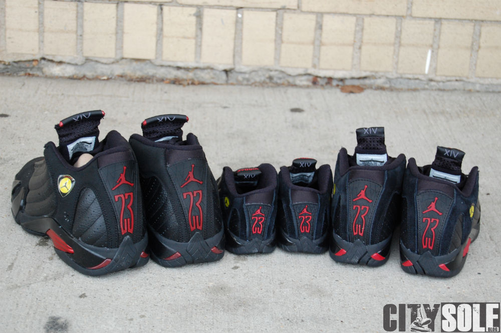 Air Jordan Xiv Last Shot Full Family 4