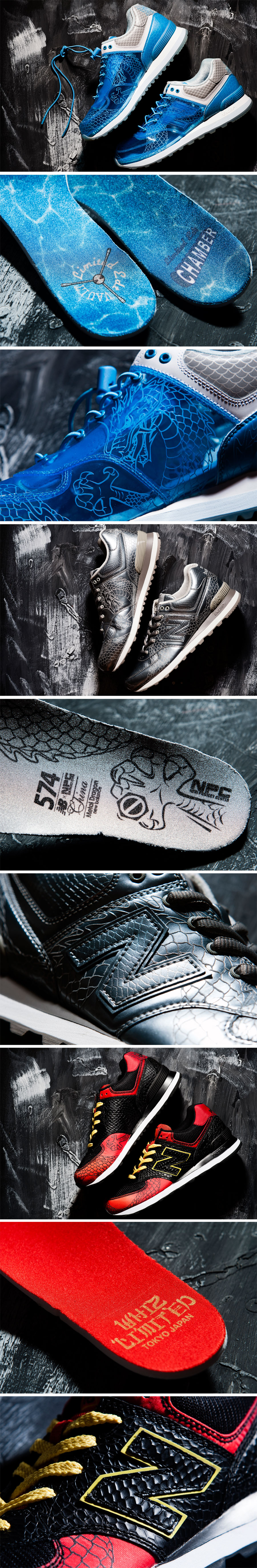New Balance 574 Dragon Pack 2