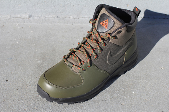 Nike Acg Manoa Olive Red On 2