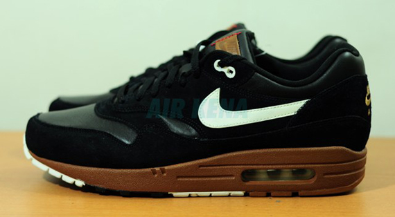 Nike Air Max 1 Black Brown White 2012 Sample 5