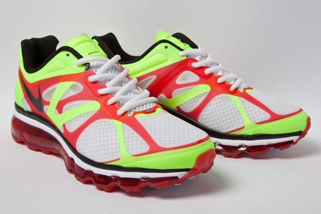 Nike Air Max 2012 White Red Volt 1