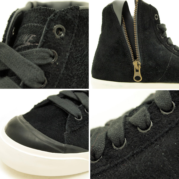 Nike Blazer Mid Ab Black White 3