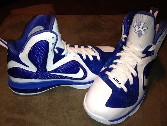 Nike Lebron 9 Kentucky Home Pe 5