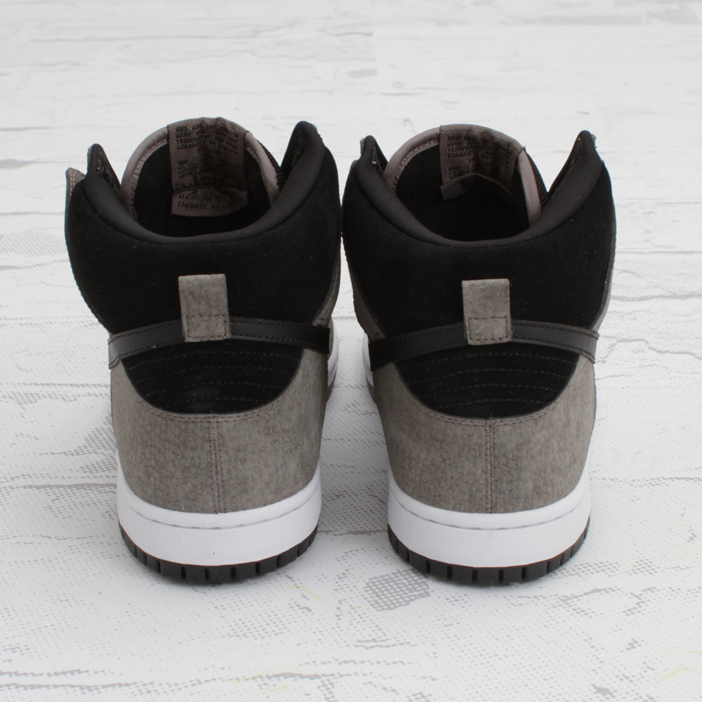 Nike Sb Dunk High Clay Black White 04