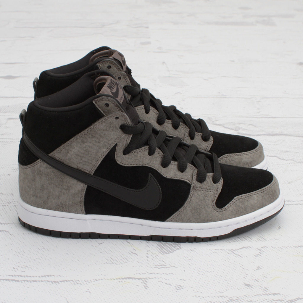 Nike Sb Dunk High Clay Black White 05