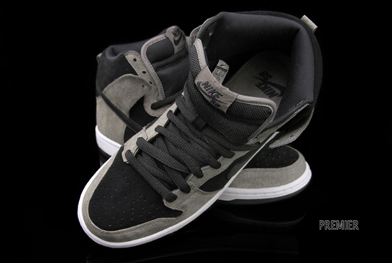 Nike Sb Dunk High Clay Black White 4