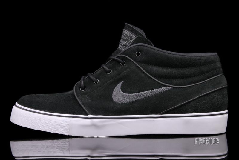 Nike Sb Zoom Stefan Janoski Mid Black Light Graphite