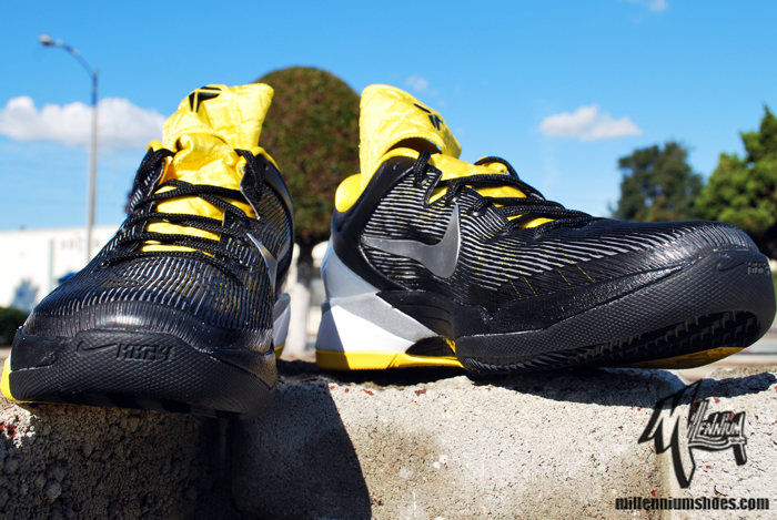 Nike Zoom Kobe 7 Supreme Black White Del Sol Stealth 2
