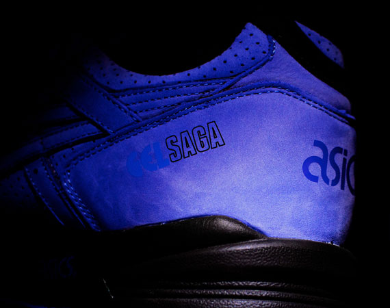 Ronnie Fieg Asics Gel Saga Mazarine Blue 3
