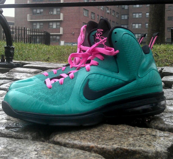 South Beach Nike Lebron 9 Custom Da Prince 01