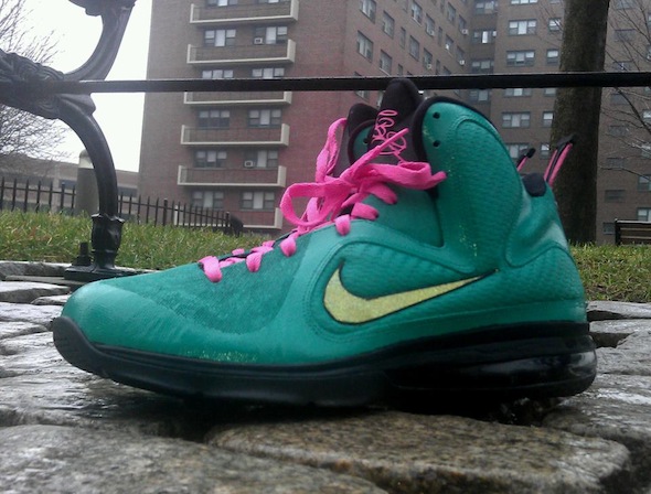 South Beach Nike Lebron 9 Custom Da Prince 02