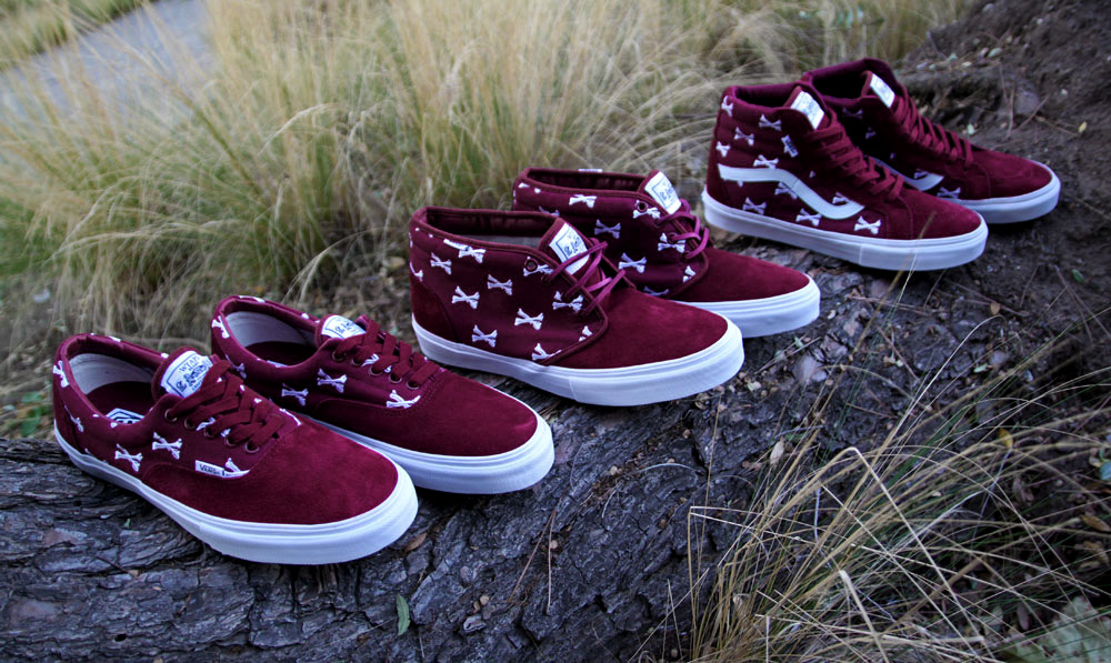 Wtaps Vans Syndicate Burgundy Bones Pack 1