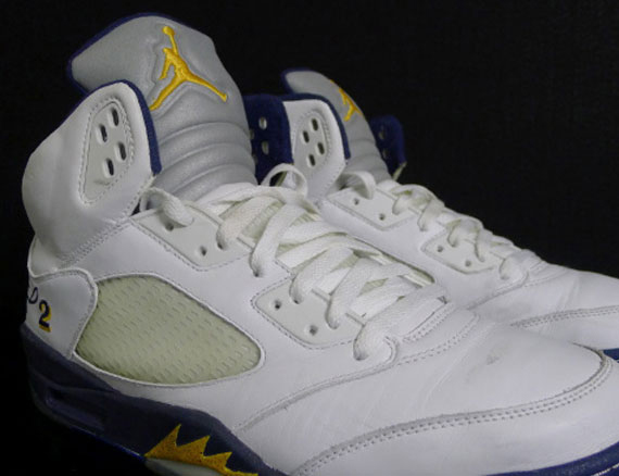 Air Jordan V - Mickael Pietrus Golden State Warriors PE