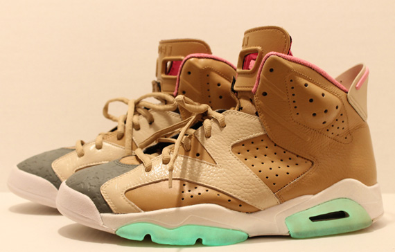 Air Jordan Vi Air Yeezy Net Customs 6