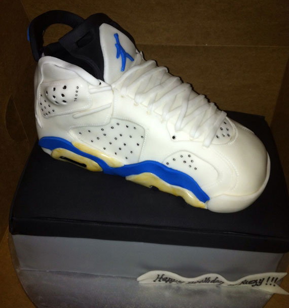 Air Jordan Vi Sport Blue Cake 1