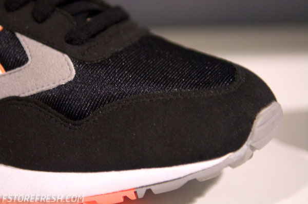 Asics Gel Saga Black White Infrared 3