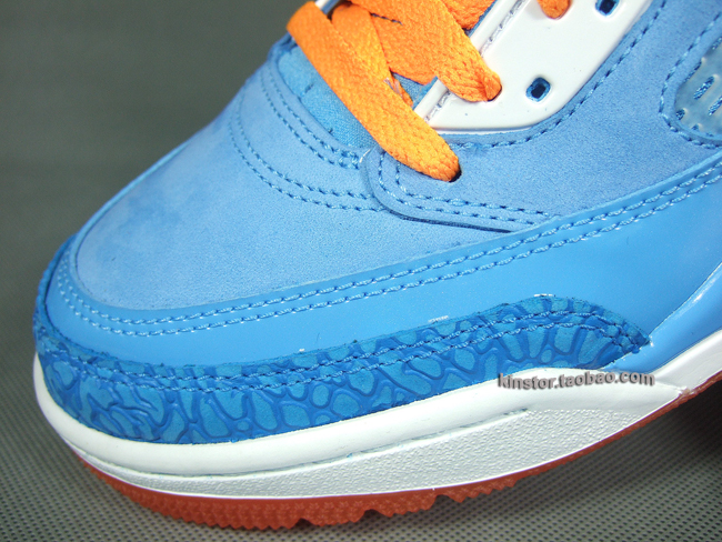 Jordan Spizike University Blue Italy Blue White Vivid Orange Detailed 10