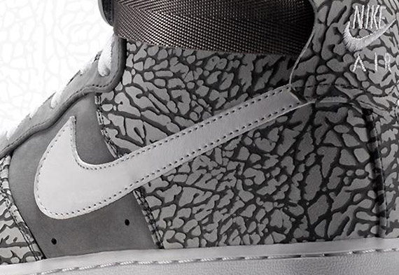 Nike Air Force 1 iD - Grey Elephant Samples