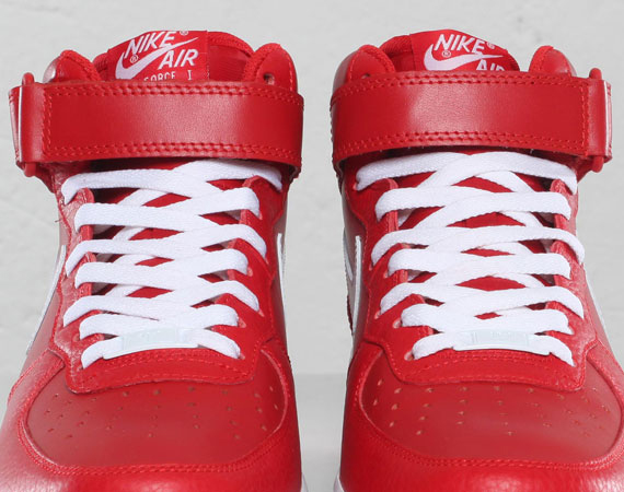 Nike Air Force 1 Mid Spt Red 7