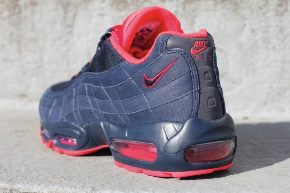 Nike Air Max 95 – Obsidian – Action Red | Available