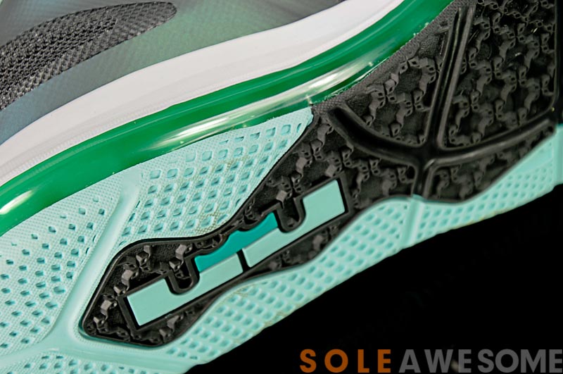 Nike Lebron 9 Low Dark Grey Mint Candy Cool Grey New Green 10
