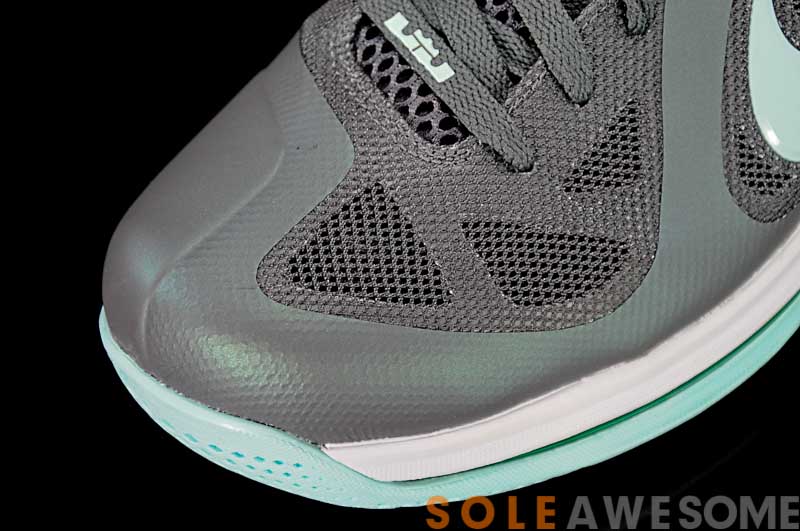 Nike Lebron 9 Low Dark Grey Mint Candy Cool Grey New Green 8